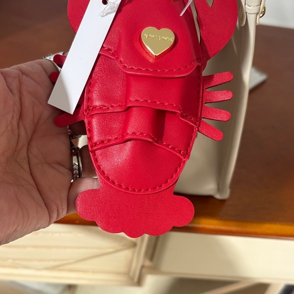 Betsey Johnson Navy and White Striped Mini Bag - Picture 6 of 10